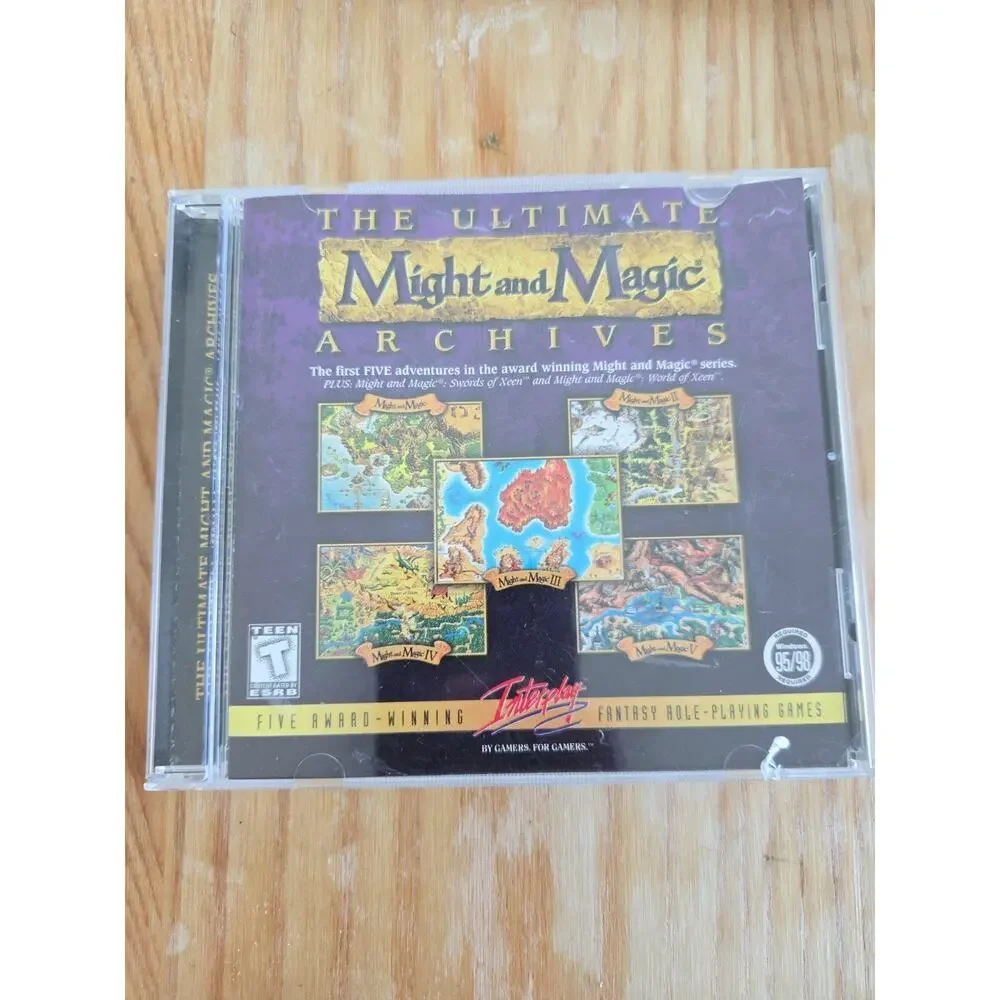 The Ultimate Might & Magic Archives PC Game CD-ROM 1998 Interplay Jewel Case